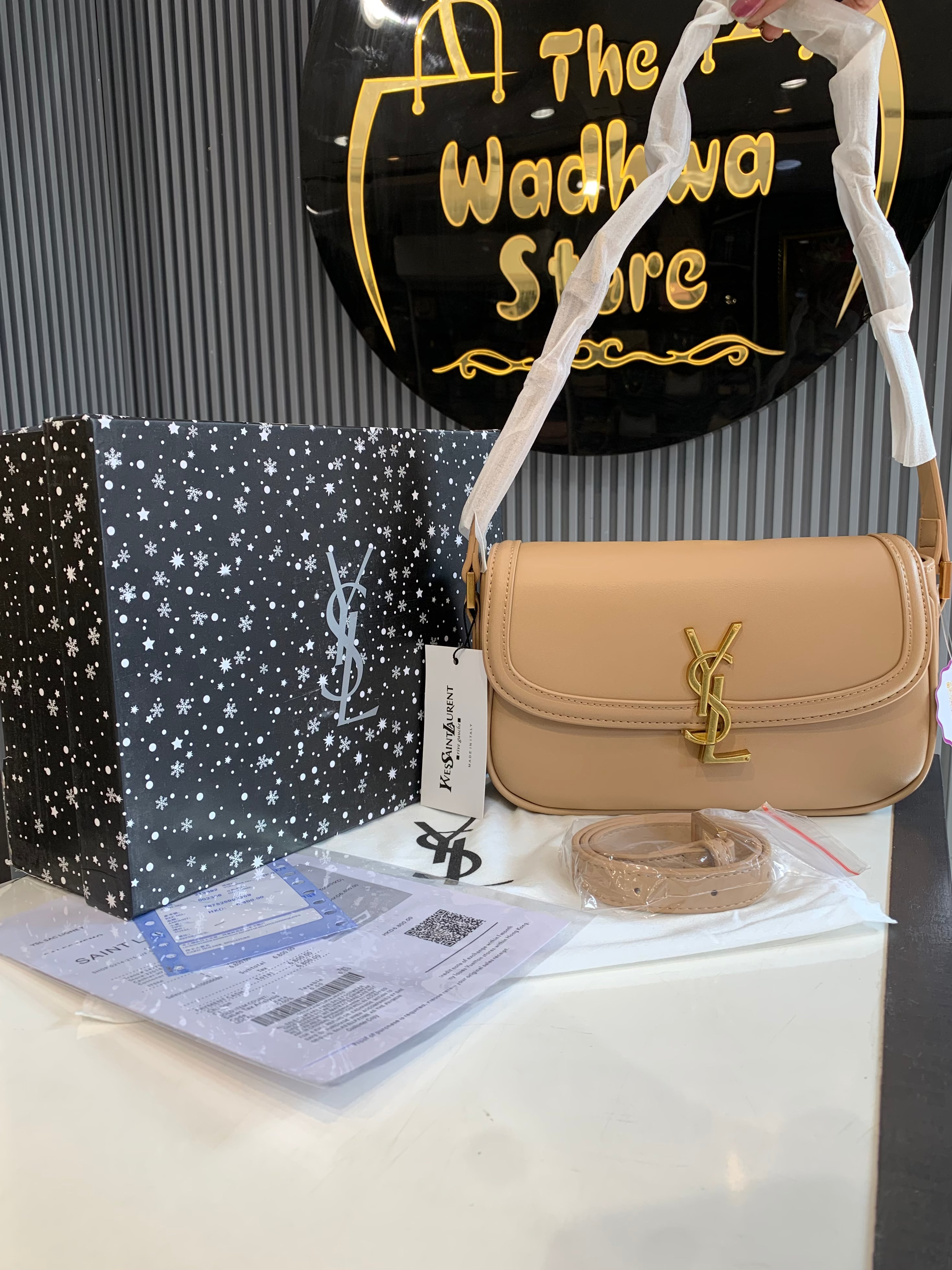 YSL Bag with Original Box